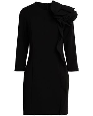 Babylon Mini Dress Polyester, Viscose, Elastane - Black