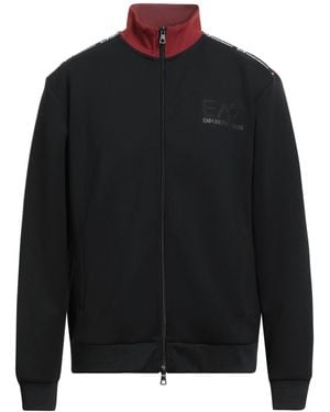 EA7 Sweatshirt Polyester, Viscose, Elastane - Black