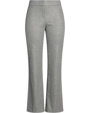Seductive Pants Polyester, Wool, Elastane - Gray