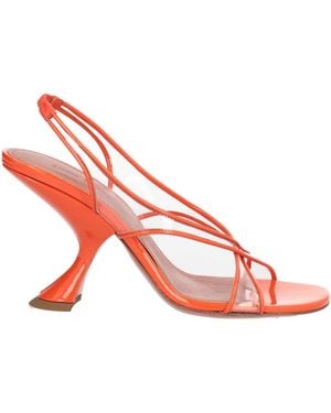 AMINA MUADDI Sandals Leather, Pvc - Pink