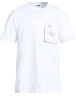Moschino T-Shirt Cotton, Polyester - White
