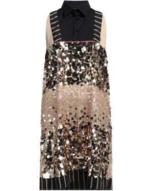 Antonio Marras Mini Dress Polyester, Cotton, Elastane - Black