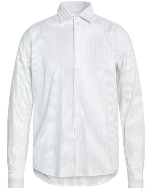 Manuel Ritz Shirt Cotton, Elastane - White