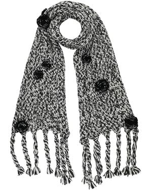 DES_PHEMMES Scarf Acrylic, Wool, Alpaca Wool - Black