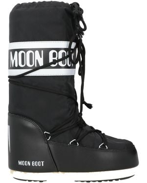 Moon Boot Boot Textile Fibers - Black