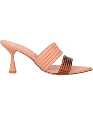 Giampaolo Viozzi Sandals Leather - Pink