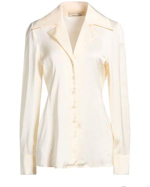 Trussardi Cream Shirt Viscose - Natural