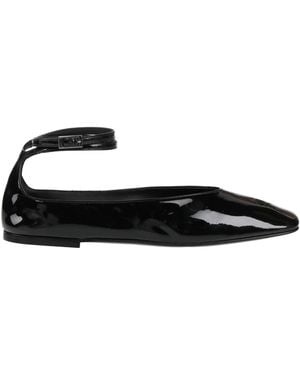 Giampaolo Viozzi Ballet Flats Leather - Black