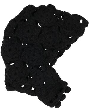 Liviana Conti Hat Virgin Wool, Acrylic, Alpaca Wool - Black