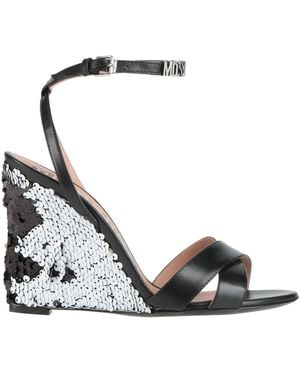 Moschino Couture Sandals Calfskin - White