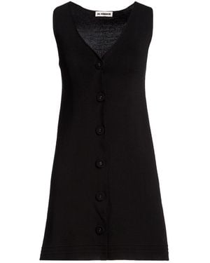 Jil Sander Mini Dress Cotton, Polyamide - Black