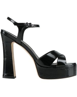 J.A.P. JOSE ANTONIO PEREIRA Sandals Leather - Black