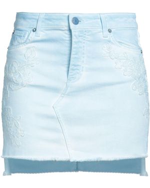 ERMANNO FIRENZE Denim Skirt Cotton, Elastane - Blue