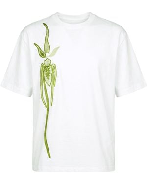 Stella Jean T-Shirt Cotton - White