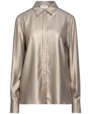 Agnona Shirt Silk - Brown