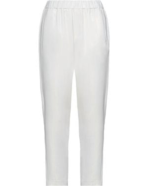 Panicale Pants Viscose, Elastane - White