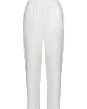 Panicale Trousers Viscose, Elastane - White