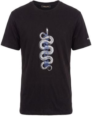 Roberto Cavalli T-Shirts - Black