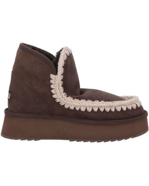 Mou Ankle Boots - Brown
