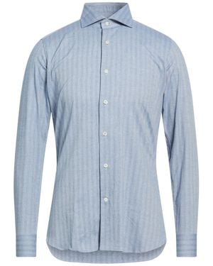 Tintoria Mattei 954 Slate Shirt Cotton, Elastane - Blue