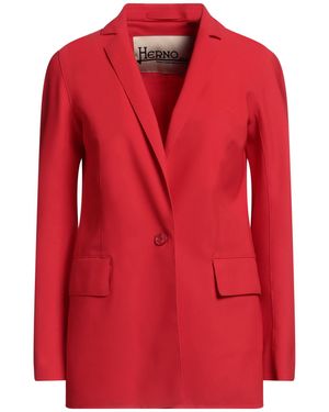 Herno Blazer Polyamide, Elastane - Red