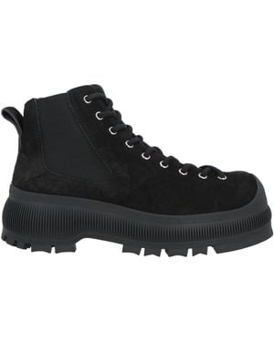 Jil Sander Trainers Leather - Black
