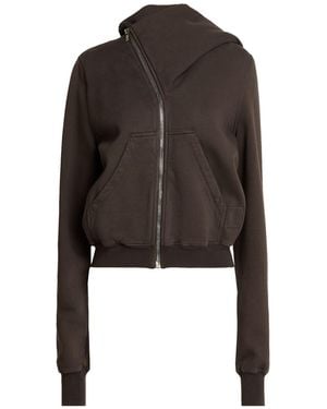 Rick Owens Dark Sweatshirt Cotton - Black