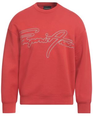 Emporio Armani Sweatshirt - Rot
