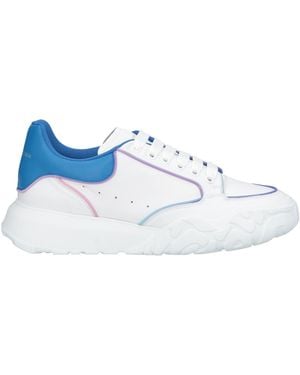 McQueen Trainers Leather - Blue