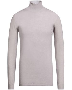 Rick Owens Light Turtleneck Cashmere - Gray
