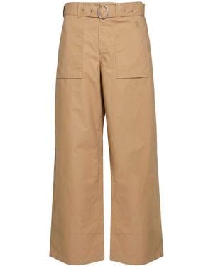 Jil Sander Pants Cotton - Natural