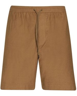 Theory Shorts & Bermuda Shorts Cotton - Brown