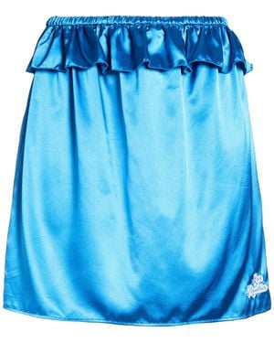 Love Moschino Mini Skirt Polyester, Elastane - Blue