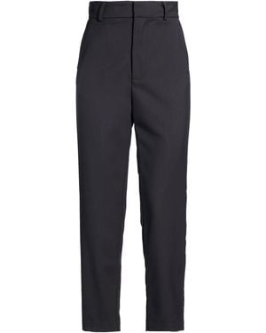 THE M.. Charcoal Pants Polyester, Virgin Wool, Elastane - Blue