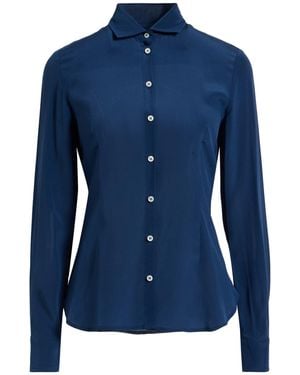 Barba Napoli Hemd - Blau
