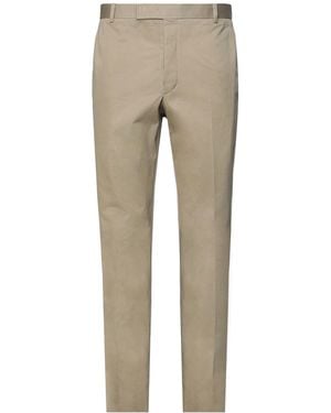 Thom Browne Trousers Cotton - Natural