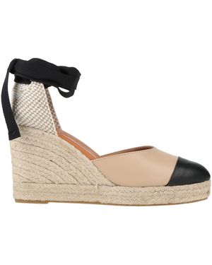 KARIDA Espadrilles Leather, Textile Fibers - Black
