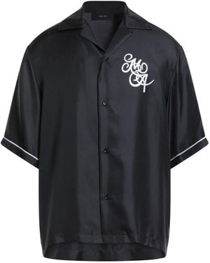 Amiri Shirt Silk - Black