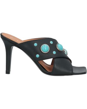 Via Roma 15 Sandals - Black