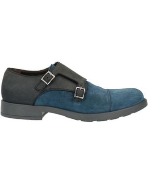 Lo.white Loafers Leather - Blue