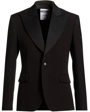 Moschino Blazer Virgin Wool - Black