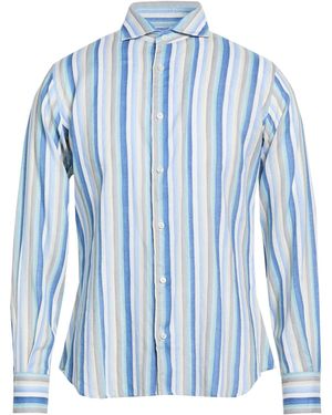 Fedeli Shirt Linen - Blue
