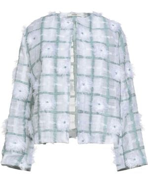 ODEEH Jacket Polyester, Cotton - Blue