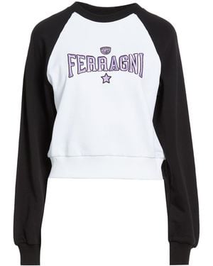 Chiara Ferragni Sweatshirt Cotton - Black