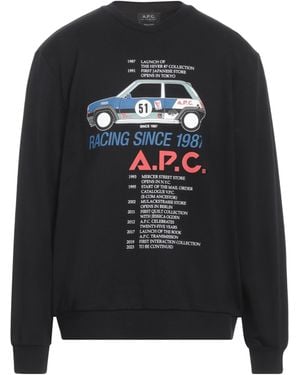 A.P.C. Sweatshirt - Schwarz