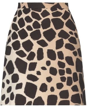 Max Mara Sand Mini Skirt Cotton, Linen - Natural