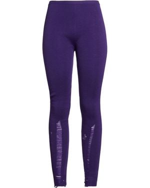 MM6 by Maison Margiela Leggings - Purple