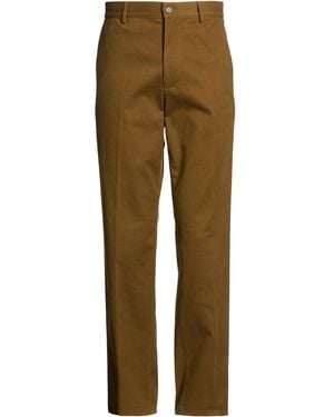 Tod's Military Trousers Cotton, Cashmere, Elastane - Natural