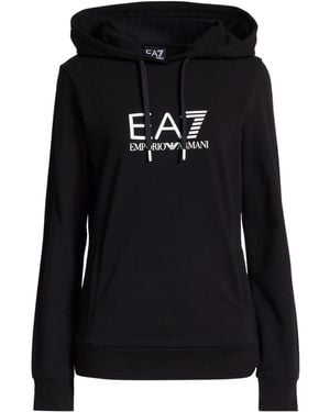 EA7 Sweatshirt Cotton, Elastane - Black