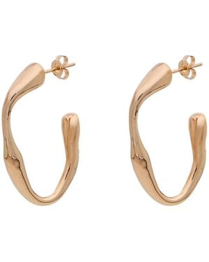 By Nye Earrings Metal - Metallic